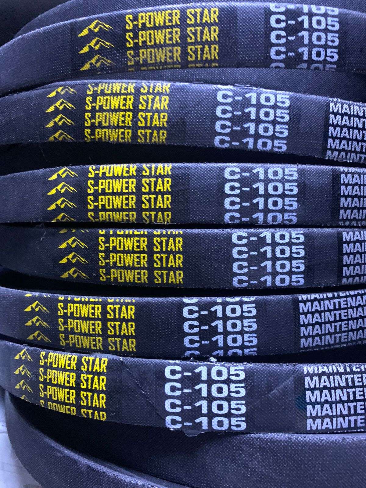 C50 - C300 Full size range industrial belt, heavy belts, beltsps, belt s-power star