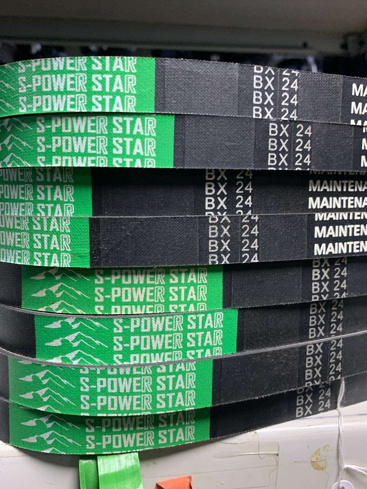 BX21 - BX100 Full size range industrial belt, heavy belts, beltsps, belt s-power star
